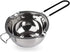600ML Stainless Steel Double Boiler Pot with Heat Resistant Handle For Melting Chocolate, Butter,Candle and Soap Making