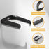 BESy Brass Toilet Tissue Paper Holder Oil Rubbed Bronze Bathroom Accessories Wall Mounted, Rust Protection