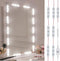 LPHUMEX Led Vanity Mirror Lights, Hollywood Style Vanity Make Up Light, 10ft Ultra Bright White LED, Dimmable Touch Control Lights Strip, for Makeup Vanity Table & Bathroom Mirror, Mirror Not Included