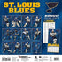 TURNER Sports St Louis Blues 2021 12X12 Team Wall Calendar (21998011955)