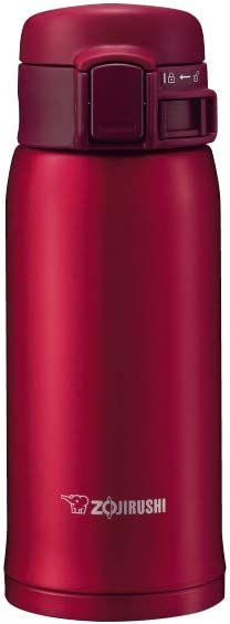Zojirushi Stainless Mug, 1 Count (Pack of 1), Garnet Red