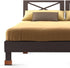 KONIGEEHRE 4 Pack Bed Risers Heavy Duty Adjustable Furniture Riser Stackable Lifts Height of 1.8? or 2.85? Supports Up to 1300Lbs for Bed Desk Sofa Table and Chair with 12pcs Non-Slip Pads?Brown?