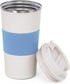 Tumbler Coffee Mug With Lid, 17oz Stainless Steel Coffee Travel Mug, Double Walled Vacuum Insulated Cup Leak Proof, Hot Drink and Iced Coffee Tumbler (Blue)