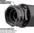 Flexzilla Pro Water Hose Reusable Fitting, Male, 5/8 in. -RP900625M, Multi