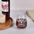 You Put the Great in Great Grandma Stemless Wine Glass, Gifts for Grandma New Grandma to Be Grandmother Mother's Day Birthday Christmas, Funny Grandma Wine Glass from Granddaughter Grandson, 15Oz