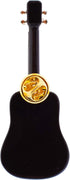 BROADWAY GIFTS Women's Miniature Musical Instrument Lapel Pins - Velvet Lined Case - Classic Guitar