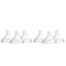 Dr. Brown’s Natural Flow® Level 2 Wide-Neck Baby Bottle Silicone Nipple, Medium Flow, 3m+, 100% Silicone Bottle Nipple, 6 Pack
