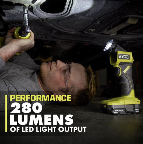 RYOBI PCL660B ONE+ 18V Cordless LED Light Flash Light (Tool Only)