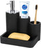 Lotion Pump Dispenser with Soap Sponge Holder-TAUVLL Soap Dispenser Pump Bottle with Brush Holder for Kitchen Sink and Bathroom Countertop Storage and Organization? Matte Black
