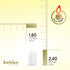 BOLSIUS 20 Count 1.6 x 2.4 Inch White 'Small' Pillar Candles - 7 Burn Hours - Premium European Quality - Unscented Dripless and Smokeless Wedding, Party, Restaurant, & Special Occasion Candle Set