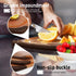 Plastic Cutting Boards Set,3 Piece Kitchen Chopping Boards Household Professional Cutting Boards with Anti-slip Feet Juice Groove Grip Handle,BPA Free Easy Cleaning Dishwasher Safe (Set of 3,Brown)