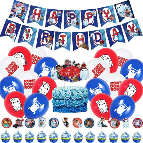 Birthday Party Supplies For Girls Kids,cute Party Decorations birthday party decorations for Kids with Banner Balloon
