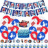 Birthday Party Supplies For Girls Kids,cute Party Decorations birthday party decorations for Kids with Banner Balloon