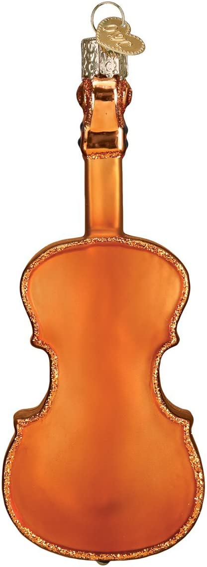 Old World Christmas 38053 Musical Instruments Glass Blown Ornaments for Christmas Tree Cello