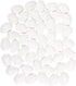 Juvale Blank White Plastic Eggs for DIY Painting and Decorating (48 Pack)