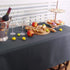 RYB HOME Grey Table Cloth - Rectangle Spill-Proof and Water Resistance Fabric Tablecloth Holiday Table Cover for Kitchen Dining Buffet Reception, 60 x 90, Grey