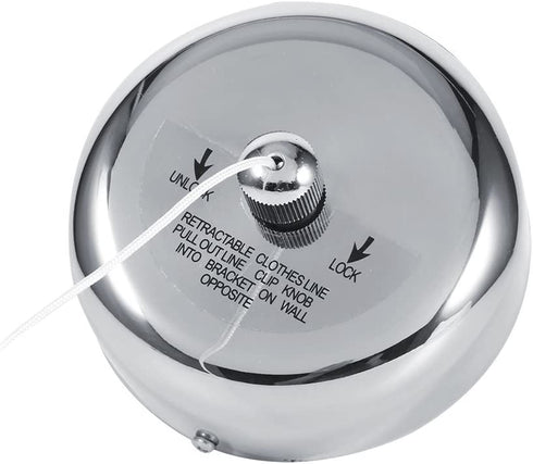 FTVOGUE Stainless Steel Retractable Clothesline Hanging Dryer for Shower Room Bathroom Laundry