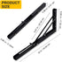 Folding Shelf Brackets Heavy Duty Floating Shelves Hardware x2, Floating Shelf Bracket 16 Inch, L Brackets for Shelves, Folding Table Hinge Folding Shelf Bracket Folding Table Bracket Folding Bracket