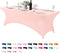 Hezuzo Spandex Table Cover for 8FT or 4ft or 6ft Table Universal Fitted Stretch Tablecloth for Party, Banquet, Wedding and Events