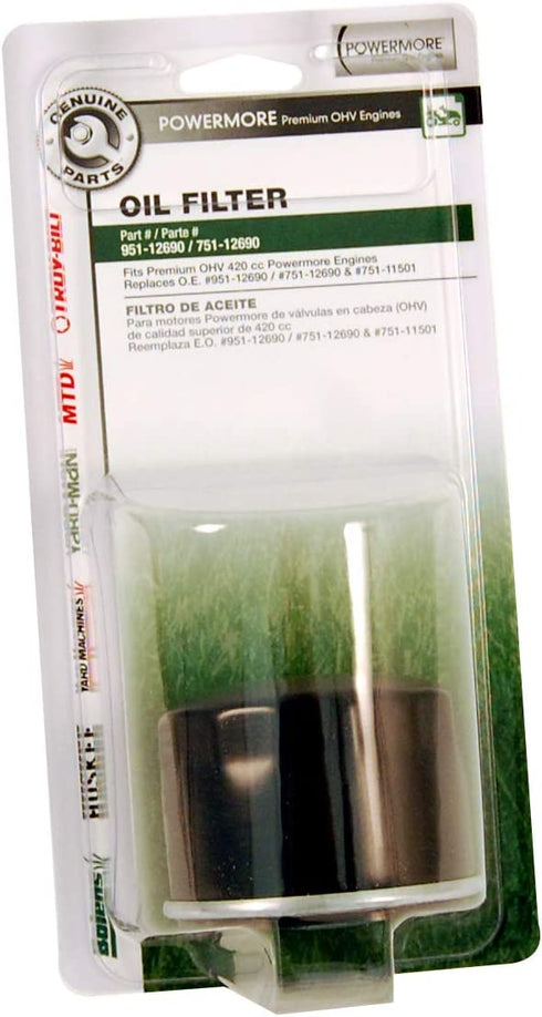 MTD 490-201-0010 Oil Filter for 420cc Powermore Engines