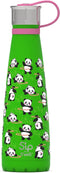 S'ip by S'well Stainless Steel Water Bottle - 15 Oz - Glow-in-the-Dark Panda Twirl - Double-Walled Vacuum-Insulated Keeps Drinks Cold for 24 Hours and Hot for 10 - with No Condensation - BPA-Free