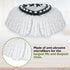 4 Pack EasyWring Spin Mop Refill - Mop Replacement Head,Microfiber Spin Mop Refills, Mop Easy Cleaning Floor Head Mop,Mops Head for Floor Cleaning