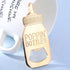 Yuokwer 12pcs Bottle Opener Baby Shower Favor for Guest,Rose Gold Feeding Bottle Opener Wedding Favors Baby Shower Giveaways Gift to Guest, Party Favors Gift & Party Decorations Supplies (Blue, 12)
