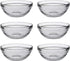 Duralex - Lys Stackable Clear Bowl 12 cm (4 3-4 in) Set Of 6