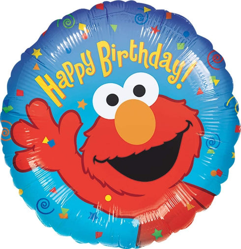 Elmo Sesame Street #1 1st First Birthday Party Supply Balloon Mylar Latex Set