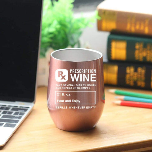 Nurse Gifts for Women - Tumbler for Wine/Coffee 12oz - Funny Gift Idea for Medical, Nurse Practitioner, Pharmacy, Women, School, Pharmacist, RX, Assistant, Glass, Graduate, Bulk,