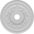 Ekena Millwork CMP22BA Baltimore PVC Thermoformed Ceiilng Medallions, 22"OD x 3 1/2"ID x 1"P (Fits Canopies up to 7 3/4"), Unfinished
