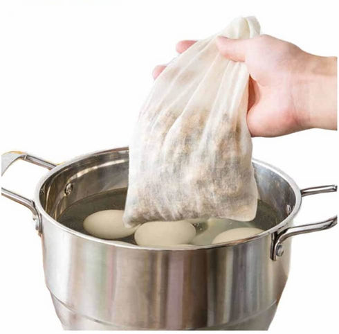 GOOTRADES 12 Pack Reusable Soup Bags,Kitchen Food Strainer Spice Filter Bag,10x8 inch
