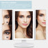 Makeup Mirror with Lights Vanity Mirror with Lights 37 LED Lighted Makeup Mirror Trifold Mirror 1X 2X 3X Magnification Touch Screen Switch 360 Degree Rotation Dual Power Supply