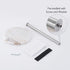 KES Paper Towel Holder Kitchen Standing Paper Towel Roll Holders with Natural Marble Base for Standard or Jumbo-Sized Rolls Brushed Finish, KPH100-2