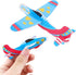 JOYGOGO 50 Pack Valentines Foam Airplanes and 50 Pack Valentine Cards for Kids, Valentines Gifts for Kids Classroom, Party Favors, Valentine Treats for School