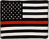 Infinity Republic - Thin Red Line Soft Fleece Throw Blanket - 50x60 Perfect for Living Rooms, bedrooms, Kids' Rooms, Outdoors!