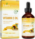 100% Plant Extract Vitamin E Oil 35,000 IU + Organic Rosehip & Jojoba Blend - 4 OZ Bottle. FAST Absorbing Skin Protection For Face & Body. Pure Ingredients - Ideal For Sensitive Skin - Use Daily
