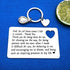 Funny Birthday Cards for Dad Fathers Day Card Thank You Dad Gift Engraved Wallet Insert Card Love Note for Father from Daughter Christmas Gifts, Best Dad Gift Ideas, Thank You for Being There for Me