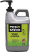 Tub O' Scrub TS64 Heavy Duty Pumice-Free Hand Cleaner, Removes Tough Grime & Dirt Without Water, Biodegradable, 64oz Pump Jug