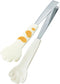 Miya Catch Cat Tongs, 9.5-Inch, White