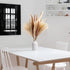 TOPHOOD 60 Pcs Dried Pampas Grass Decor -19inch Natural Pompas Floral/ Pompous for Flower Arrangements Wedding Home Decor(15 White & 15 Brown Grass& 30 Reed