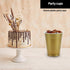 Hanna K. Signature Collection 50 Count Plastic Cup, 18-Ounce, Gold