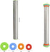 Rolling Pin with Thickness Rings- Adjustable Stainless Steel Roller Guides-Non Stick Dough Roller Pin for Dough Pizza Pie,Pastries and Cookies By Cook's Aid (Rolling Pin)