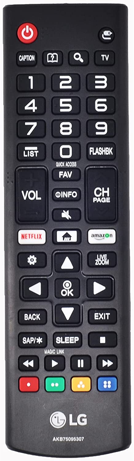 Original LG AKB75095307 Smart TV Remote Control LCD, LED, Smart TV (Batteries NOT Included)