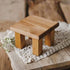 Wood Stool - Display Baby Photography Prop, Cute Small Bench Strong Legs Seat Foot Stool DIY Furniture Stool for Living Room Bathroom Bedroom (Types:1)