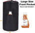 Laundry Bag Backpack for College Students, 100L Large Laundry Bag with Padded Shoulder Straps, 5 Storage Pockets, 1 Mesh Wash Bag, Portable Sturdy Laundry Bag with Handle, Hanging Dorm Backpack Black