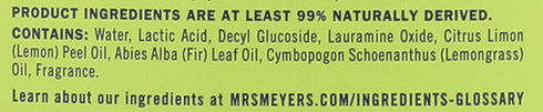 Mrs. Meyer's Tub and Tile Cleaner, Lemon Verbena 33 Fluid Ounce