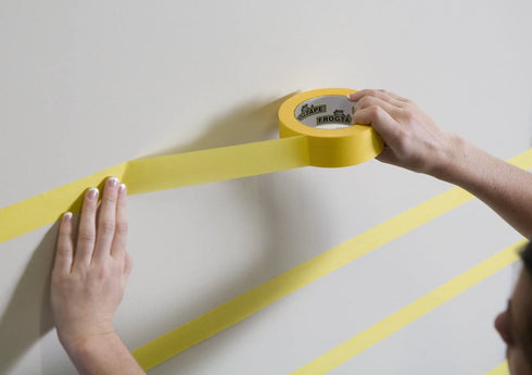 FROGTAPE 280221 Delicate Surface, Multi-Use Painter's Tape with PAINTBLOCK, Low Adhesion, 1.41 inch width, Yellow