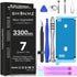 3300mAh Battery for iPhone 7 Replacement, (Upgraded) New Replacement Battery for iPhone 7 Model A1660/A1778/A1779 with Professional Repair Tool