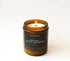 Calyan Wax Soy Wax Candle, Apples & Maple Bourbon Scented Candle for The Home | Premium Candle with Essential Oils | 7.2 oz 57 Hour Burn | Natural Soy Candle in Amber Glass Jar | Aromatherapy, Gift